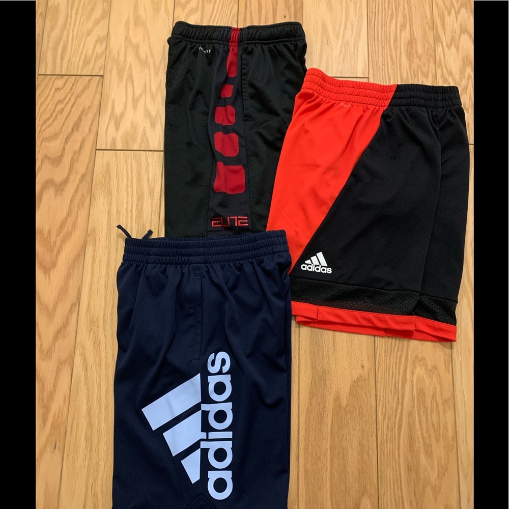 Youth athletic shorts bundle